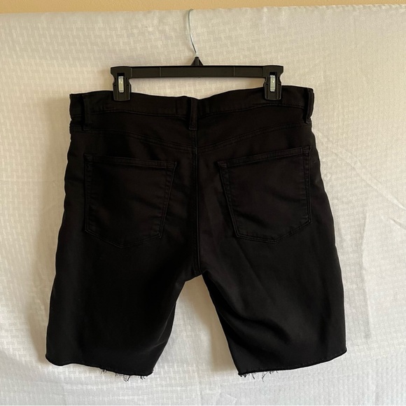 J Brand Tyler Cut Off Shorts Black Size 33 Waist - Picture 4 of 12